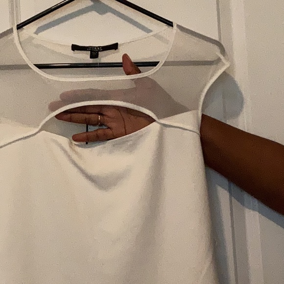 NWT chiffon stretch top - Picture 3 of 7